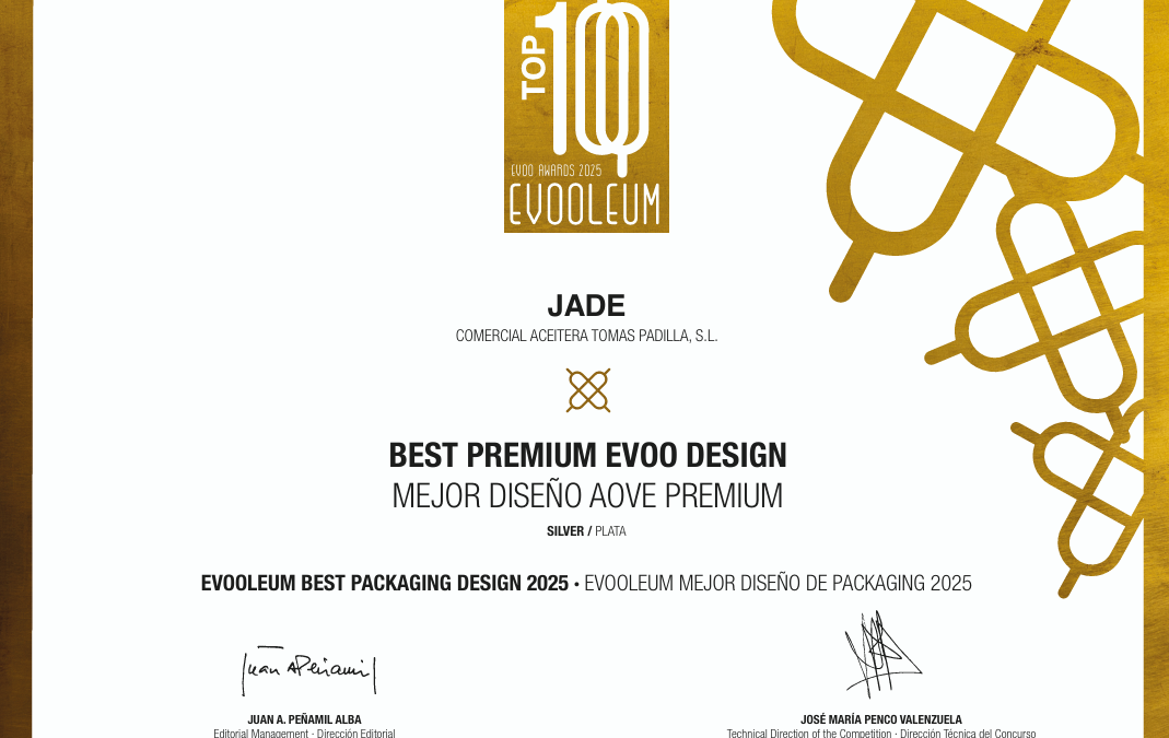 Premio BEST PREMIUM EVOO DESING 2025